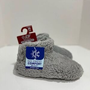 Dearfoams Women’s Slipper Boot sz 7/8 Sherpa NEW # Bag D